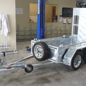 Tandem Trailer with ramp