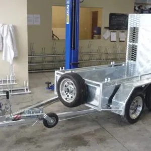 Tandem Trailer with ramp